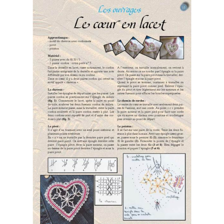 LA DENTELLE AUX FUSEAUX PAS A PAS