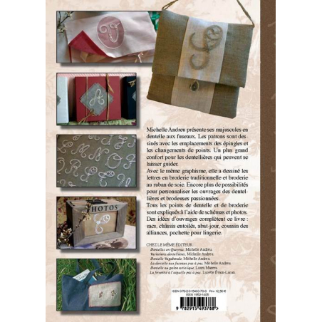 ABECEDAIRE DENTELLE FUSEAUX BRODERIE ET RUBAN SOIE