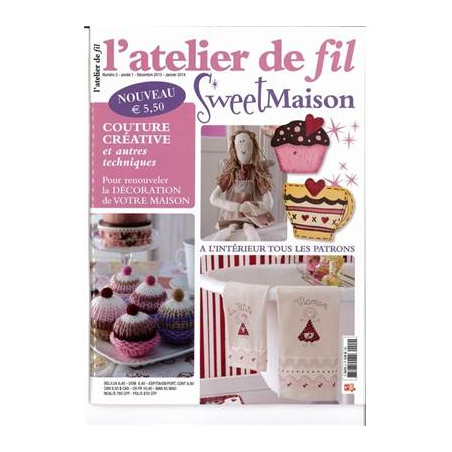 L'ATELIER DE FIL SWEET MAISON N°2