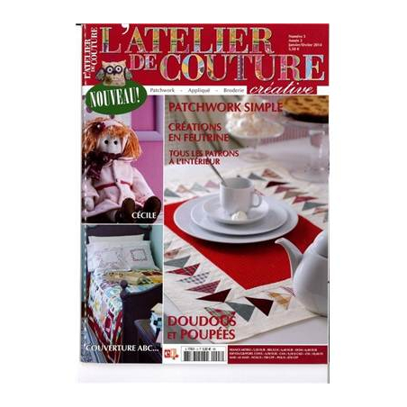 L'ATELIER DE COUTURE CREATIVE N°3