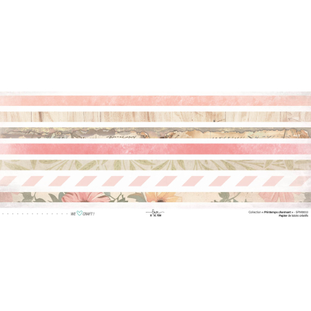 Set Papiers Scrapbooking - Printemps Charmant - Love in the Moon