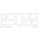Set papiers Mes jolis moments - 6 papiers 30,5x31,5 cm + 6 papiers 12x30,5cm