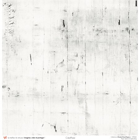 Set papiers Woody Wood Papers - 6 papiers 30,5x31,5 cm + 6 papiers 12x30,5cm