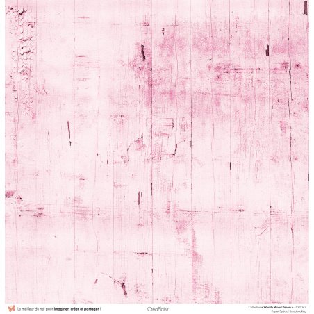 Set papiers Woody Wood Papers - 6 papiers 30,5x31,5 cm + 6 papiers 12x30,5cm