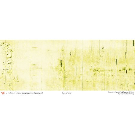 Set papiers Woody Wood Papers - 6 papiers 30,5x31,5 cm + 6 papiers 12x30,5cm