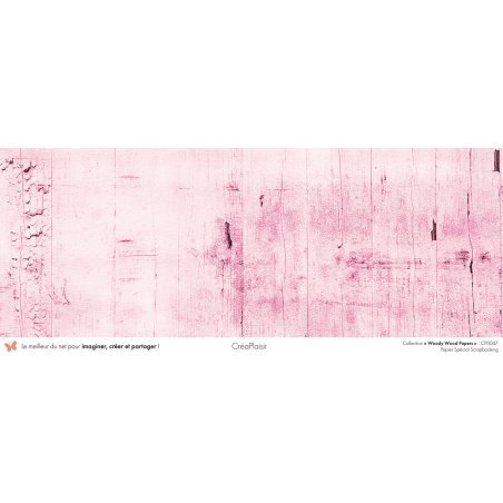 Set papiers Woody Wood Papers - 6 papiers 30,5x31,5 cm + 6 papiers 12x30,5cm