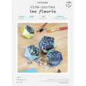 Kit pour créer 4 vides poches géométriques en papier