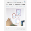Kit pour créer un tryptique de cadres romantiques en papier