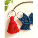 Kit Macramé Pendentifs - Noeuds & Pompon