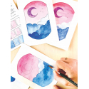 Kit Aquarelle Artisanale "Vue du ciel"